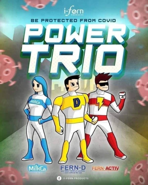 Power Trio MilkCa Fern-D Fern-Activ